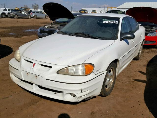 1G2NW52E54C108388 - 2004 PONTIAC GRAND AM G WHITE photo 2