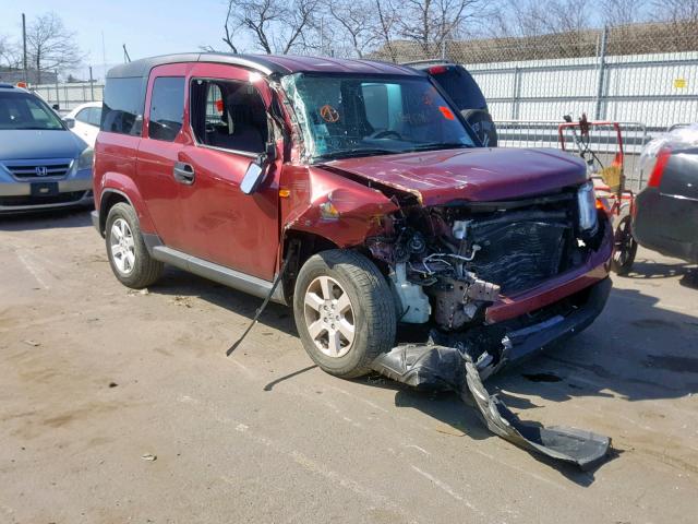 5J6YH2H71BL006524 - 2011 HONDA ELEMENT EX MAROON photo 1