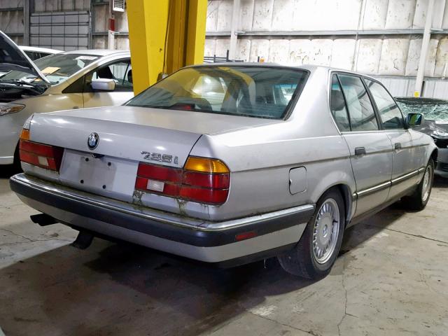 WBAGB4316LDB63219 - 1990 BMW 735 I AUTO SILVER photo 4