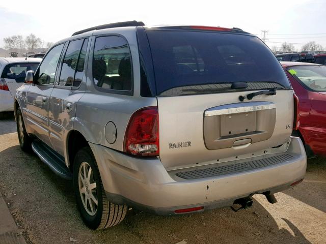 5GADT13S742244705 - 2004 BUICK RAINIER CX BEIGE photo 3