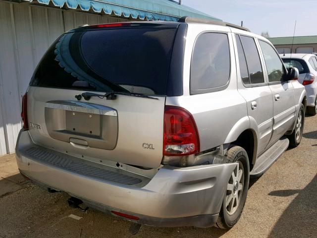 5GADT13S742244705 - 2004 BUICK RAINIER CX BEIGE photo 4