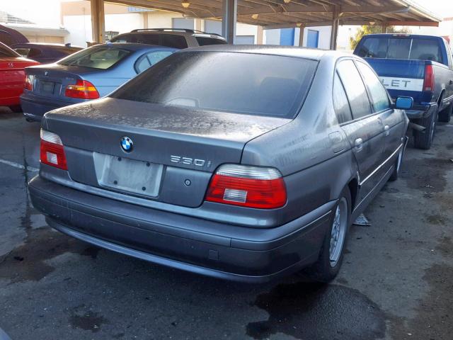 WBADT63493CK40867 - 2003 BMW 530 I AUTO GRAY photo 4