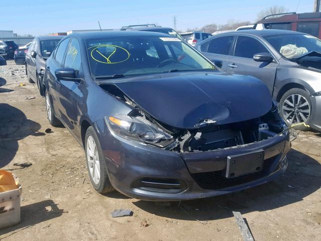 1C3CDFBB1ED791386 - 2014 DODGE DART SXT GRAY photo 1