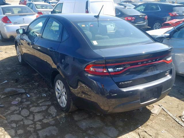 1C3CDFBB1ED791386 - 2014 DODGE DART SXT GRAY photo 3