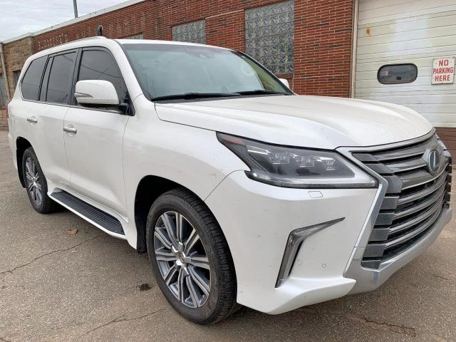 JTJHY7AX1G4187703 - 2016 LEXUS LX 570 WHITE photo 1