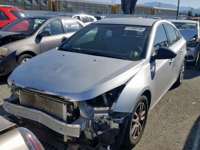 1G1PC5SH4C7186720 - 2012 CHEVROLET CRUZE LS GRAY photo 2