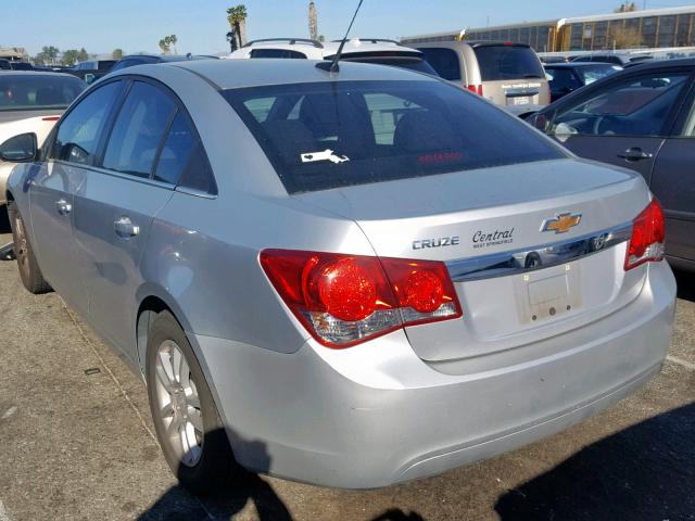 1G1PC5SH4C7186720 - 2012 CHEVROLET CRUZE LS GRAY photo 3