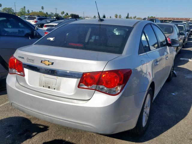 1G1PC5SH4C7186720 - 2012 CHEVROLET CRUZE LS GRAY photo 4