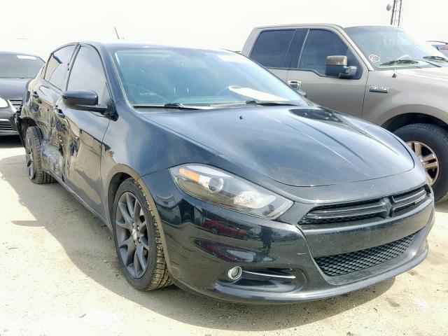 1C3CDFBAXDD300593 - 2013 DODGE DART SXT BLACK photo 1