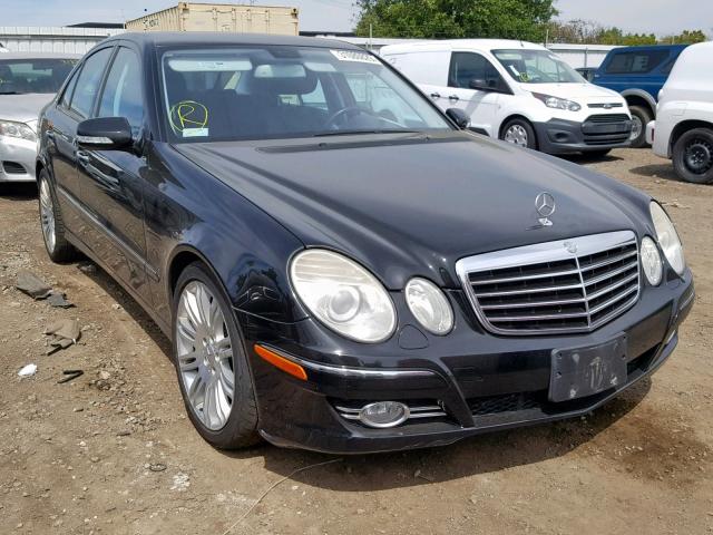 WDBUF56X67B088602 - 2007 MERCEDES-BENZ E 350 BLACK photo 1