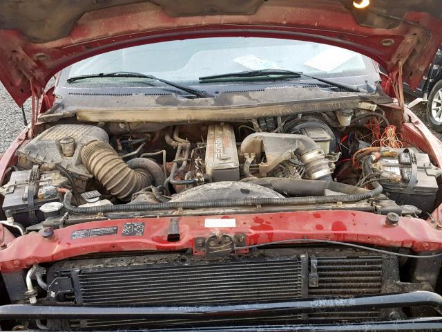 1B7KF23C5TJ111814 - 1996 DODGE RAM 2500 RED photo 7