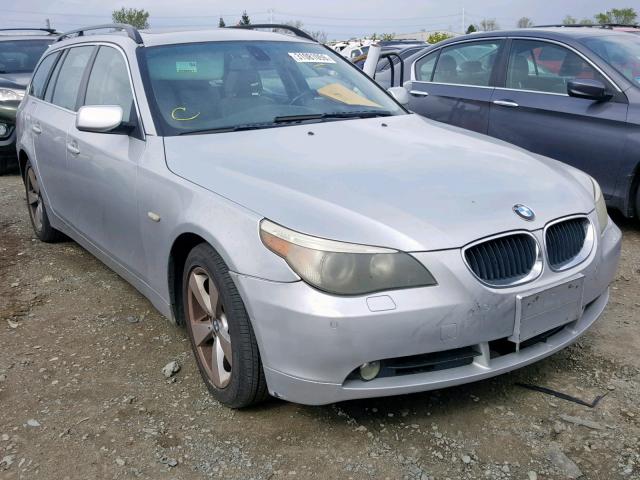 WBANN73546CN00738 - 2006 BMW 530 XIT SILVER photo 1