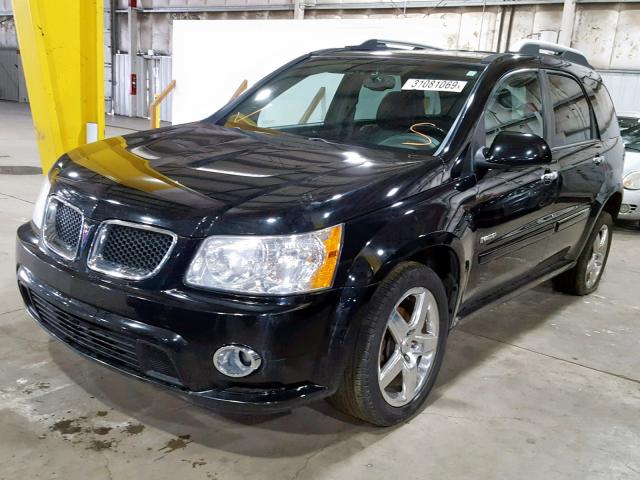 2CKDL537586288253 - 2008 PONTIAC TORRENT GX BLACK photo 2