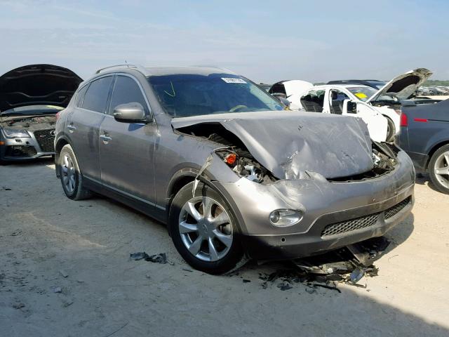 JNKAJ09E28M303770 - 2008 INFINITI EX35 BASE SILVER photo 1