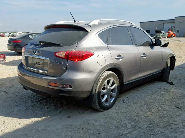 JNKAJ09E28M303770 - 2008 INFINITI EX35 BASE SILVER photo 4