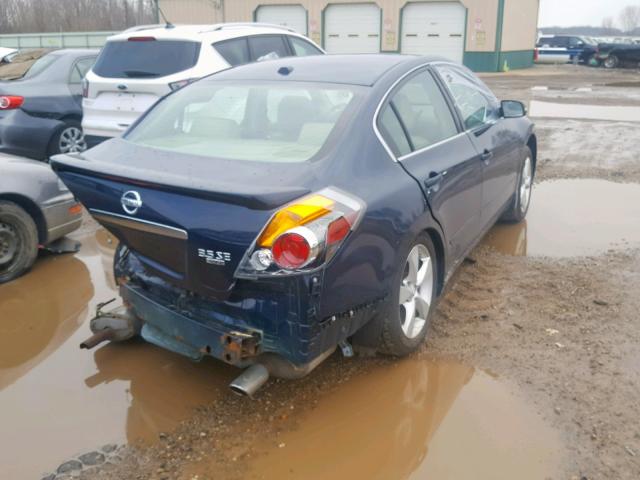 1N4BL21E47C122056 - 2007 NISSAN ALTIMA 3.5 BLUE photo 4