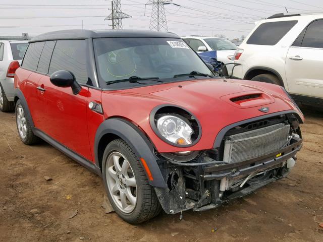 WMWMM33559TP90841 - 2009 MINI COOPER S C RED photo 1