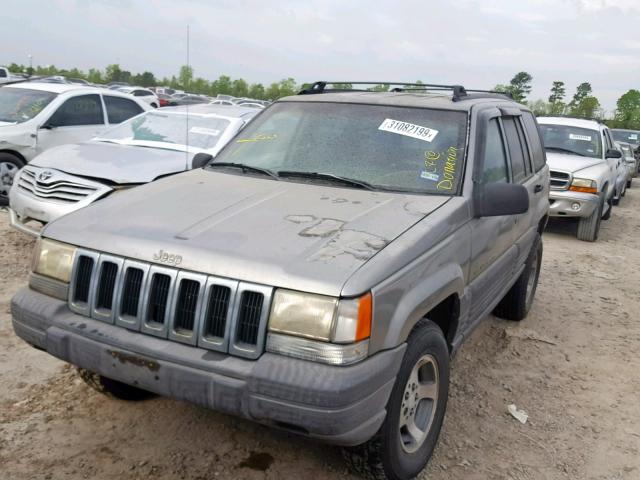 1J4FX58S9WC135634 - 1998 JEEP GRAND CHER TAN photo 2