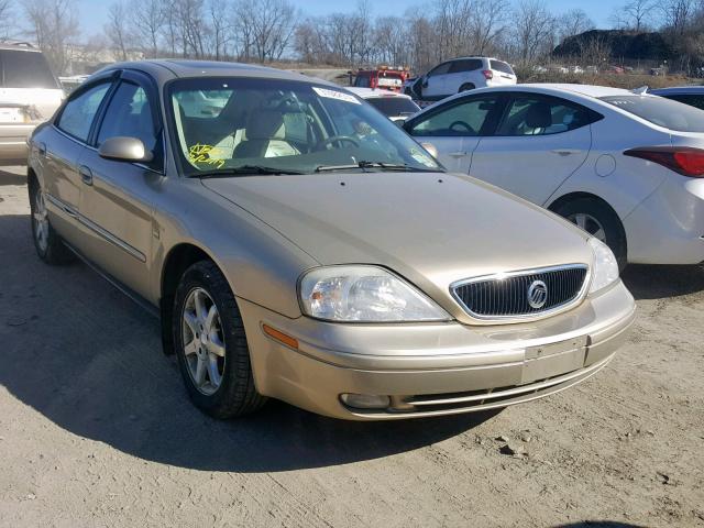 1MEFM55S7YG645543 - 2000 MERCURY SABLE LS P GOLD photo 1