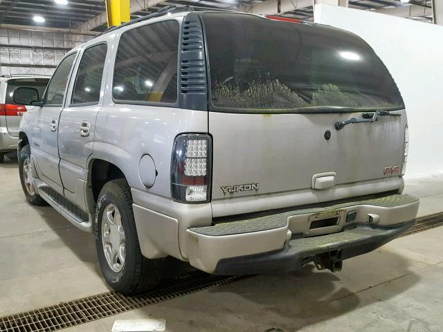 1GKEK63U84J217219 - 2004 GMC YUKON DENA TAN photo 3