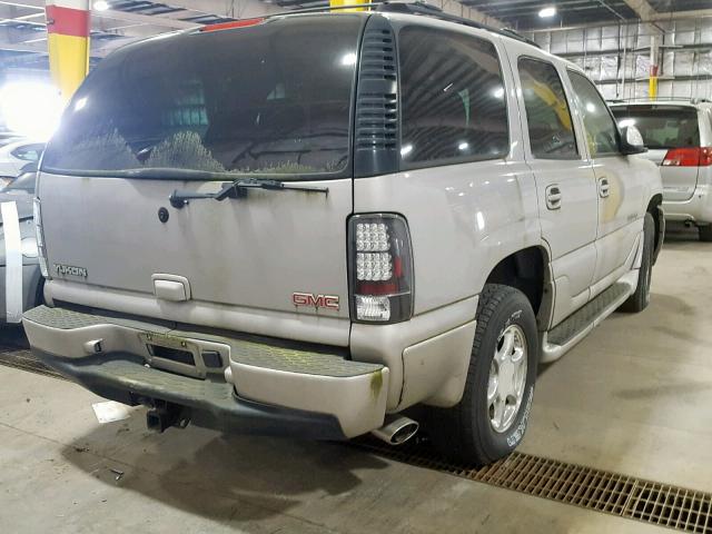 1GKEK63U84J217219 - 2004 GMC YUKON DENA TAN photo 4