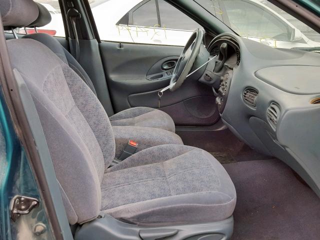 1FALP52U2TA185307 - 1996 FORD TAURUS GL TEAL photo 5