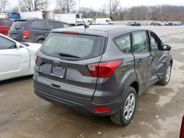 1FMCU0F71KUA54355 - 2019 FORD ESCAPE S SILVER photo 4