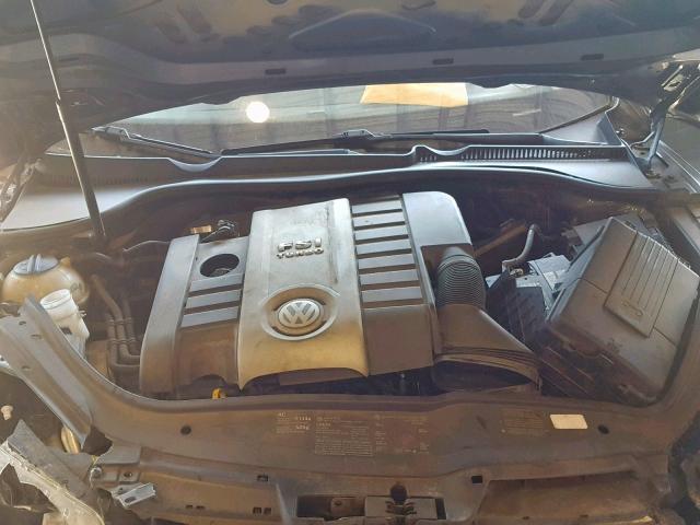 WVWDA71F07V042854 - 2007 VOLKSWAGEN EOS 2.0T S BLUE photo 7