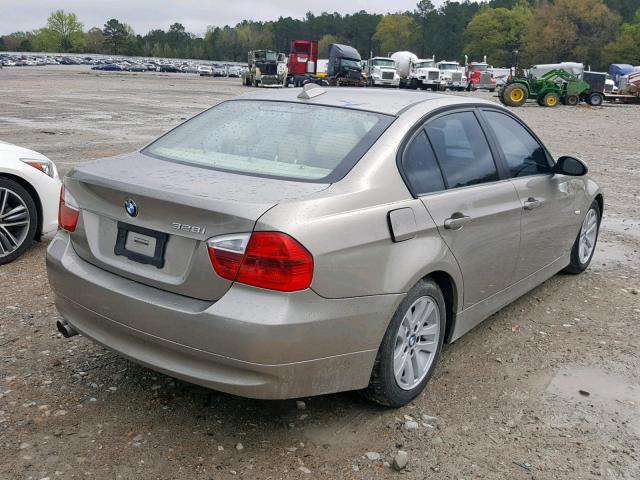 WBAVC53537FZ77512 - 2007 BMW 328 I SULE TAN photo 4