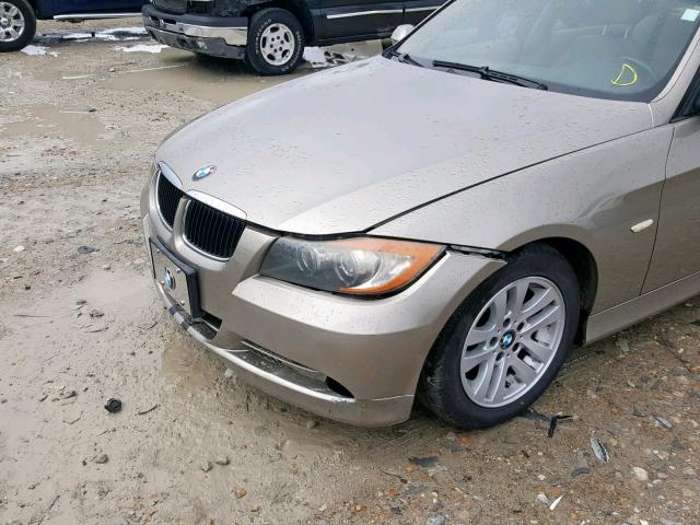 WBAVC53537FZ77512 - 2007 BMW 328 I SULE TAN photo 9