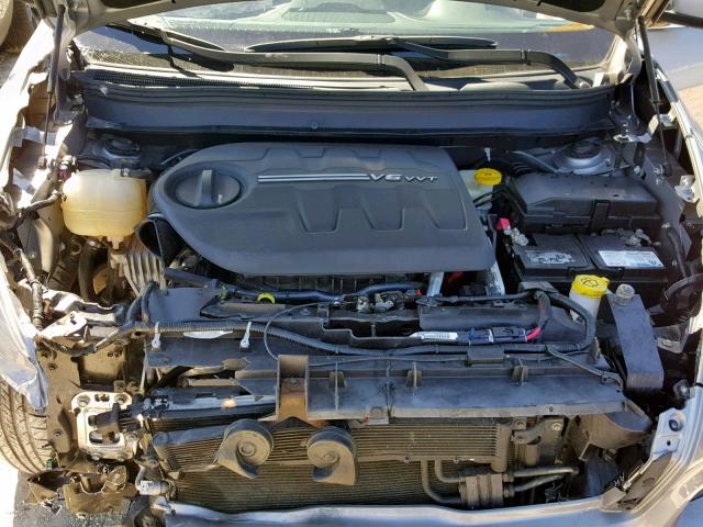 1C4PJLDS7FW553582 - 2015 JEEP CHEROKEE L GRAY photo 7