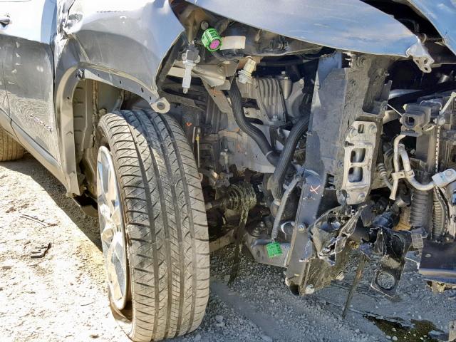 1C4PJLDS7FW553582 - 2015 JEEP CHEROKEE L GRAY photo 9