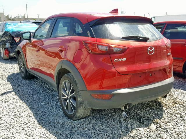 JM1DKDC76J1323959 - 2018 MAZDA CX-3 TOURI RED photo 3