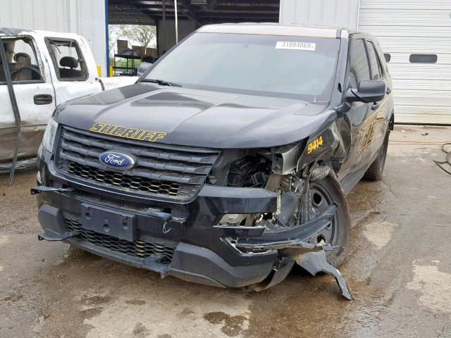 1FM5K8AR8GGB28141 - 2016 FORD EXPLORER P TWO TONE photo 2