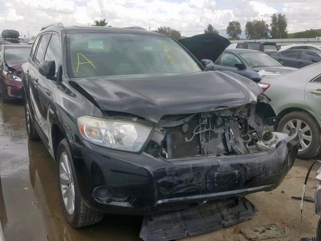 JTEEW41A982007365 - 2008 TOYOTA HIGHLANDER BLACK photo 1