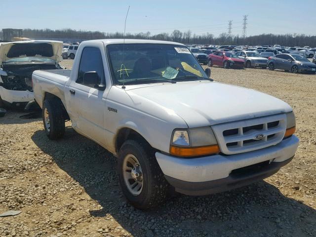 1FTYR10V7YPB06250 - 2000 FORD RANGER WHITE photo 1