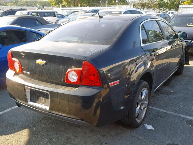 1G1ZH57BX9F145389 - 2009 CHEVROLET MALIBU 1LT 黑色 照片 4