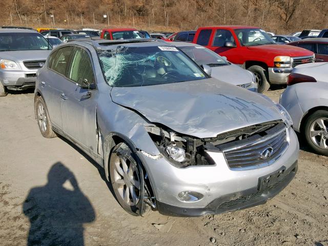 JN1AJ0HRXAM755738 - 2010 INFINITI EX35 BASE SILVER photo 1