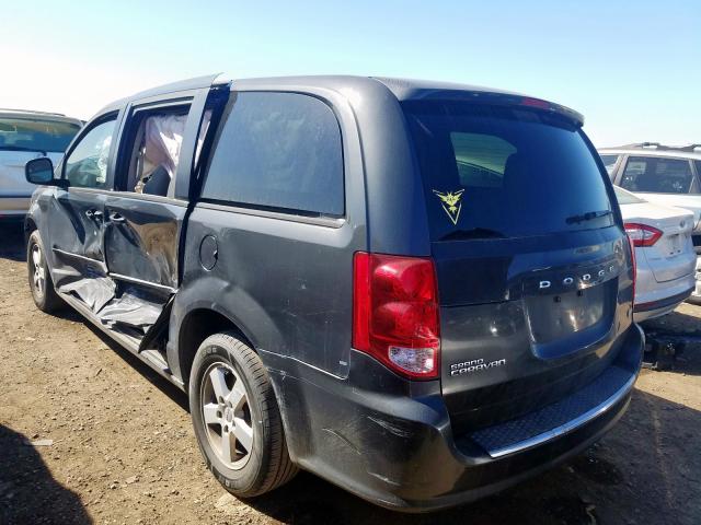 2C4RDGCG1CR304199 - 2012 DODGE GRAND CARAVAN SXT  photo 3