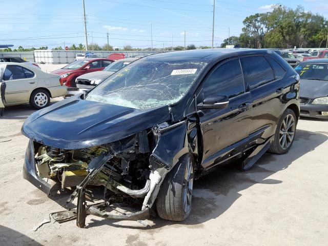 2FMPK4AP1HBB54248 - 2017 FORD EDGE SPORT  photo 2