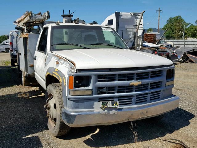 1GBKC34J0YF479053 - 2000 CHEVROLET GMT-400 C3 WHITE photo 1