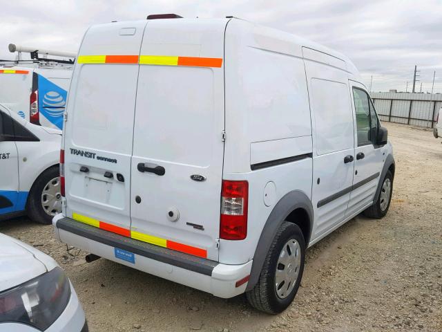 NM0LS7BN1DT135028 - 2013 FORD TRANSIT CO WHITE photo 4