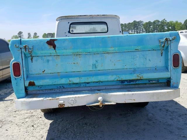 4C254J158609 - 1966 CHEVROLET PICK UP TURQUOISE photo 10