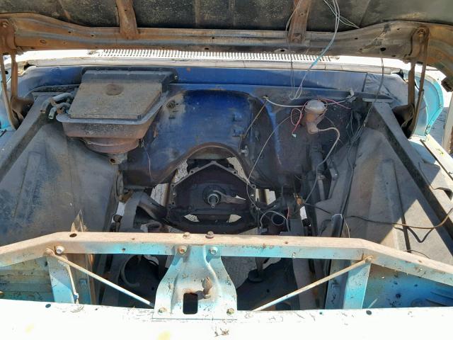 4C254J158609 - 1966 CHEVROLET PICK UP TURQUOISE photo 7