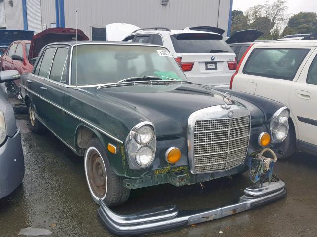 280S069962 - 1971 MERCEDES-BENZ 280 GREEN photo 1