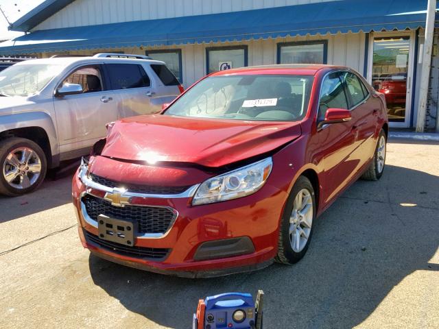1G11C5SL5EF124293 - 2014 CHEVROLET MALIBU 1LT 红色 照片 2