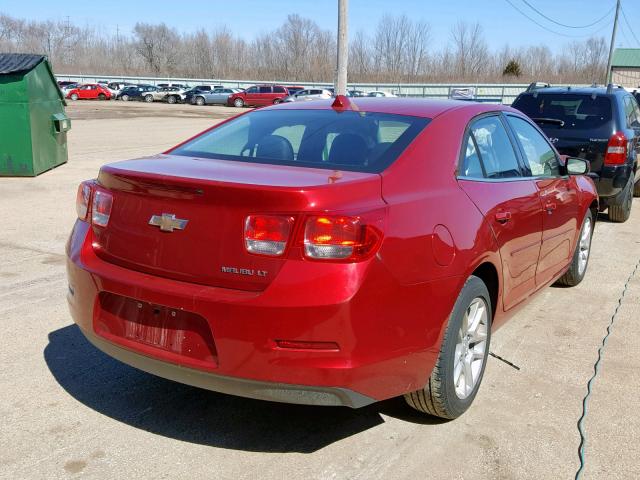 1G11C5SL5EF124293 - 2014 CHEVROLET MALIBU 1LT 红色 照片 4