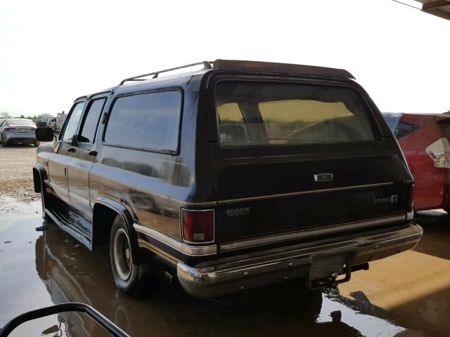 1GTER16K7HF520425 - 1987 GMC SUBURBAN R BROWN photo 3