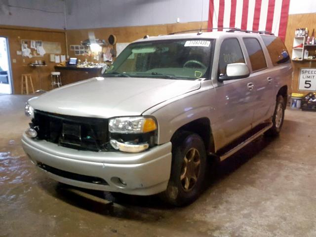 1GKFK66U85J243207 - 2005 GMC YUKON XL D SILVER photo 2