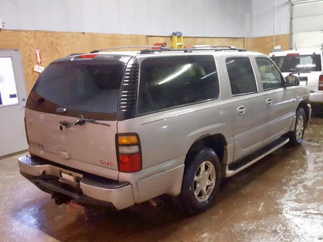 1GKFK66U85J243207 - 2005 GMC YUKON XL D SILVER photo 4